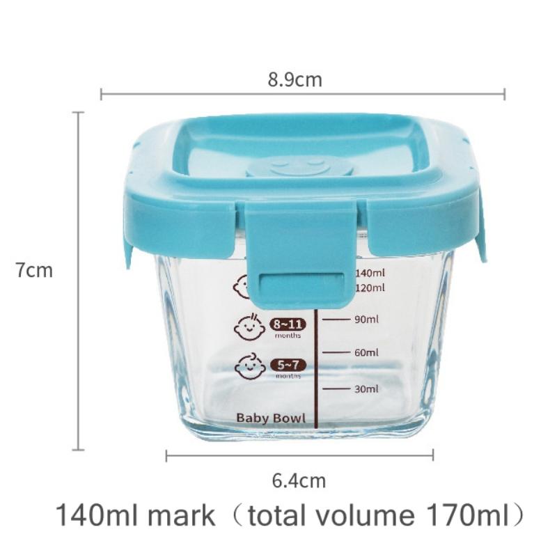 Baby Food Glass Containers - And Heat-resistant Storage Box Spock 3