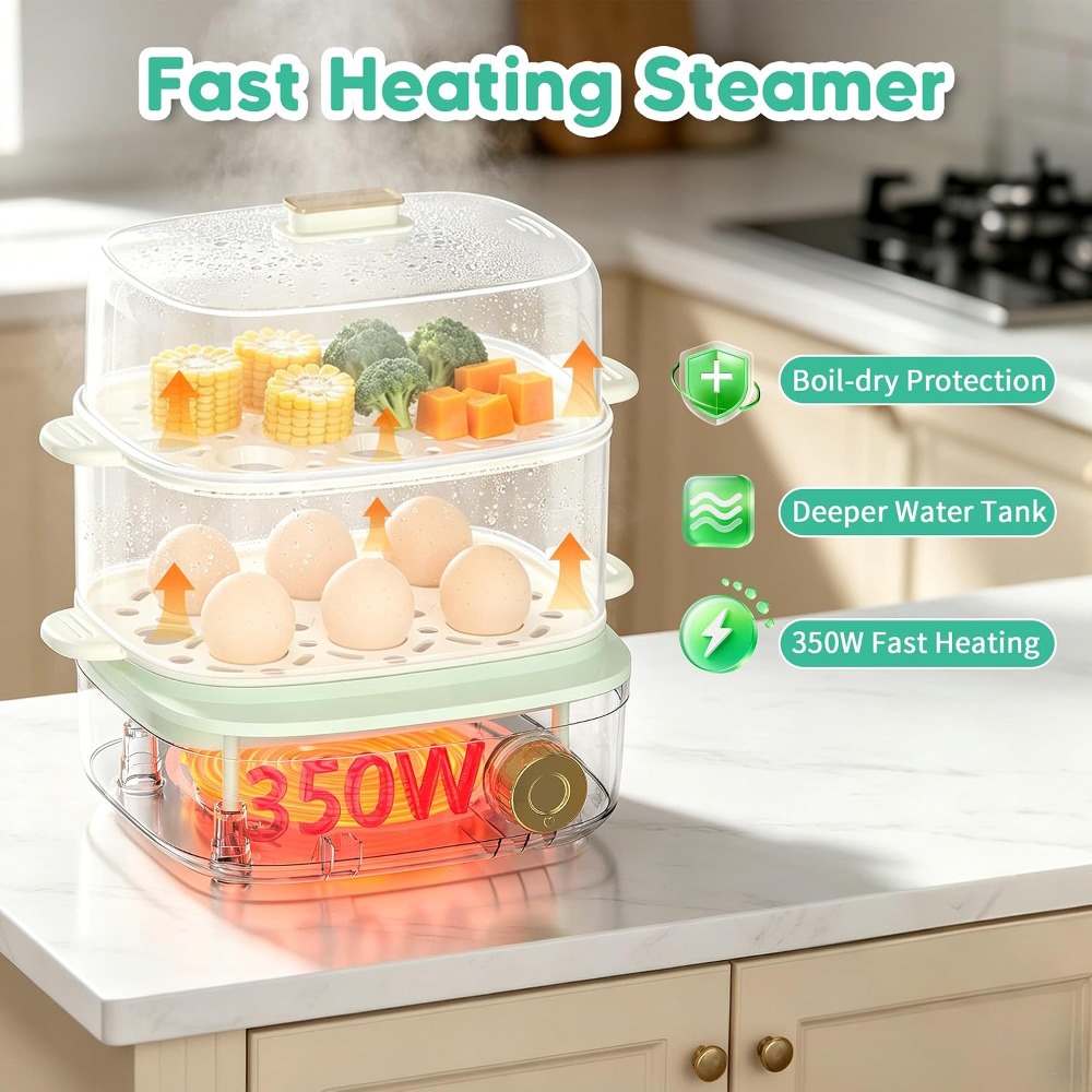 2-Tier Electric Food Steamer,  - Veggie Baby Food incelemesi ve fiyatı