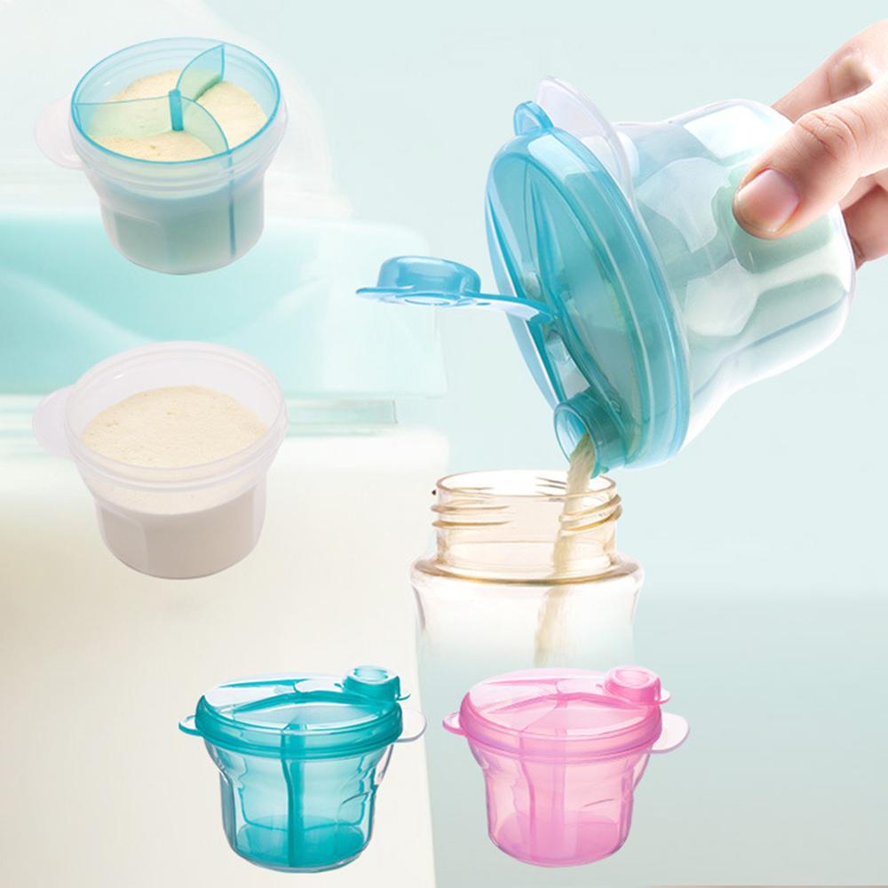 3 Grid Divided Portable Milk P - Baby Food For Travelling incelemesi ve fiyatı