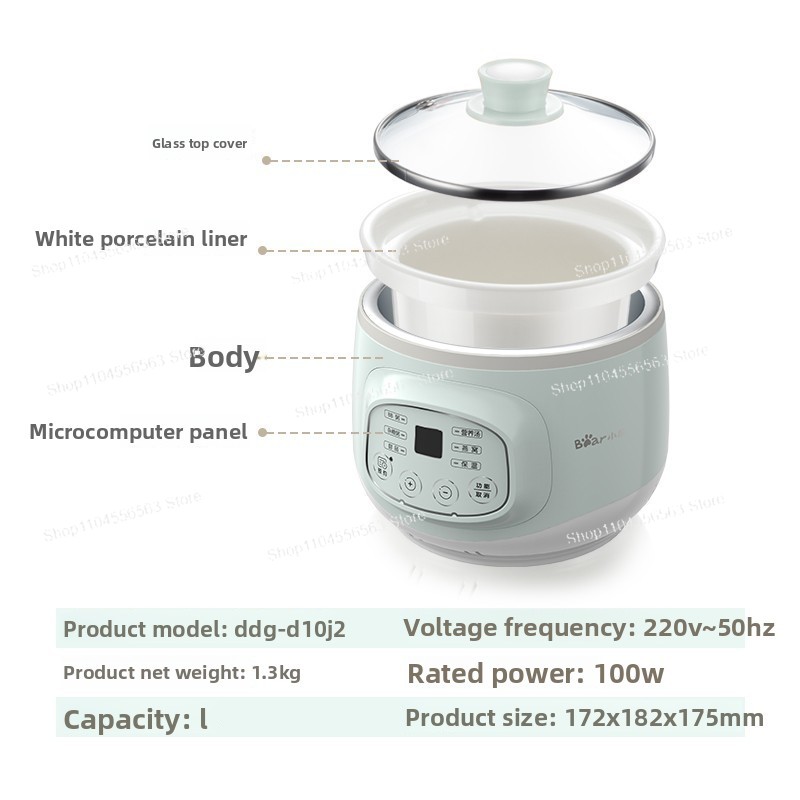 Mini Electric Stew Pot DDZ-A08 - Baby Food In Jars incelemesi ve fiyatı