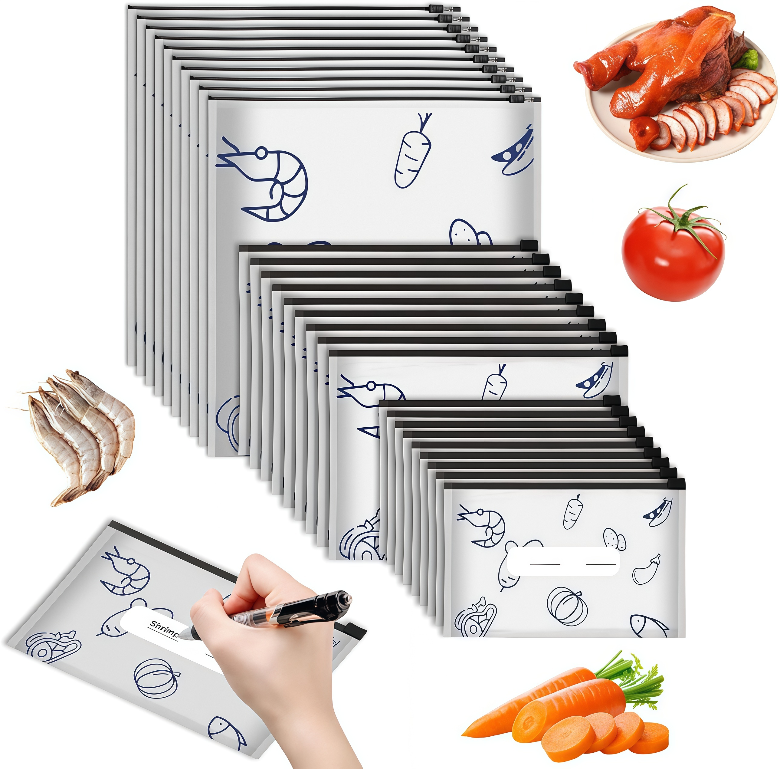 30pcs (large+medium+small) alu - Snack Container Travel incelemesi ve fiyatı