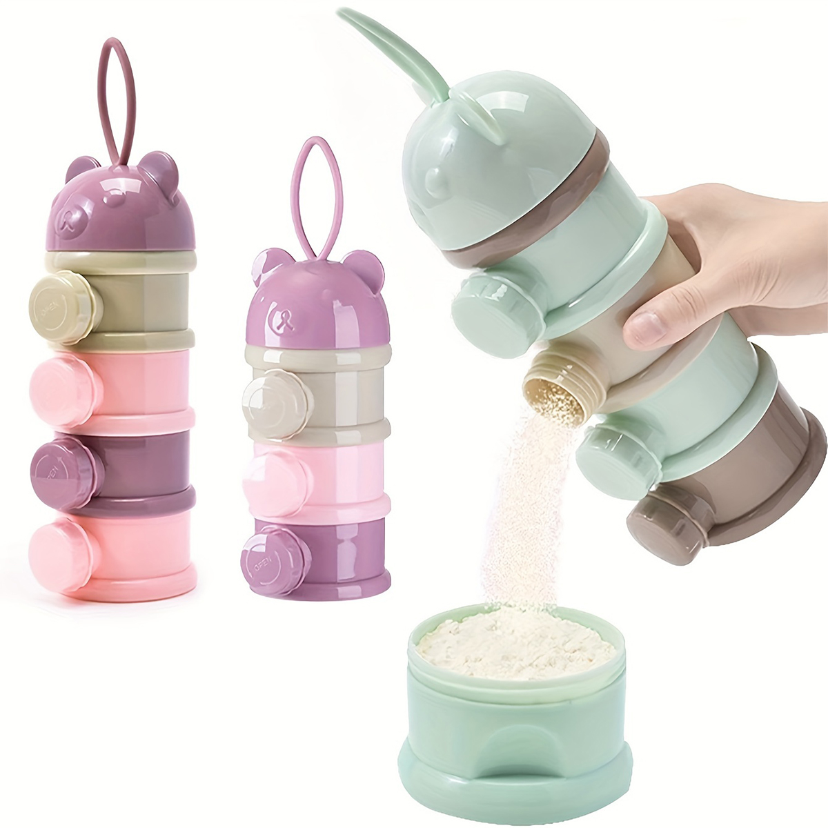 Large Capacity Baby Milk Powde - Baby Food In Jars incelemesi ve fiyatı