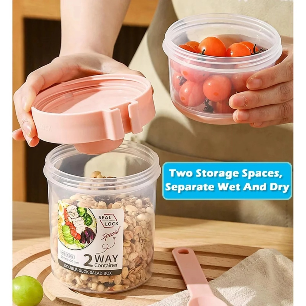 Portable Salad Cup Breakfast C - Snack Container Travel incelemesi ve fiyatı