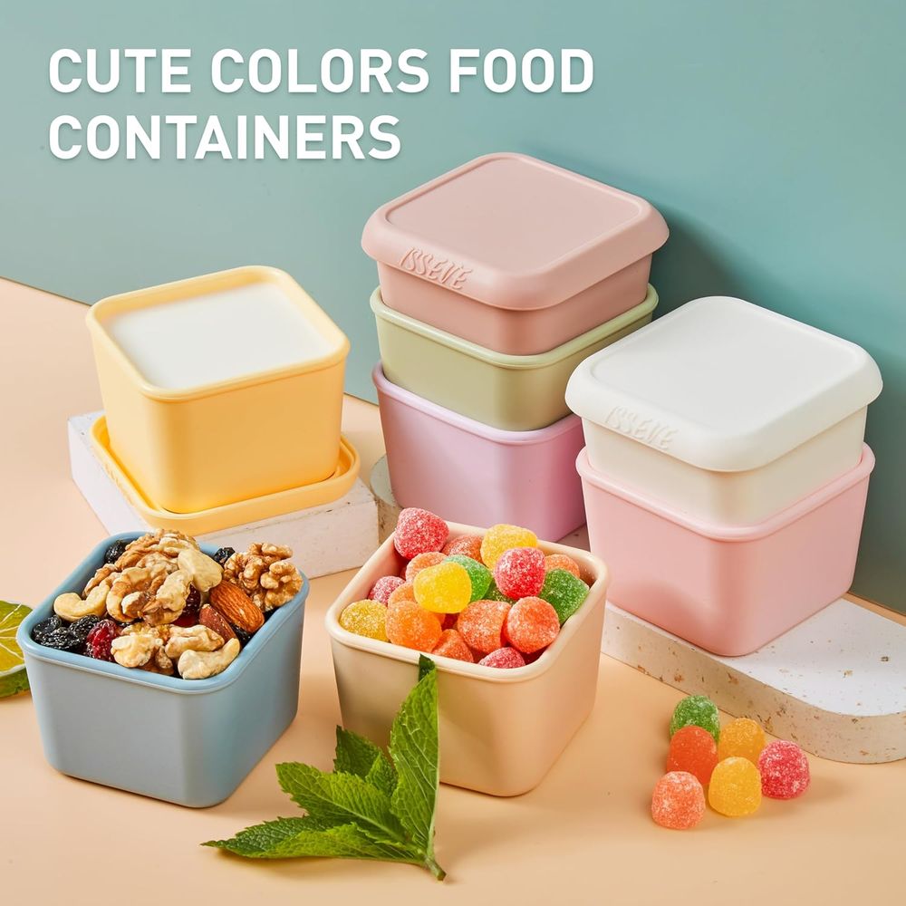 8 Pack 6oz Leakproof Stackable - Snack Container Travel incelemesi ve fiyatı