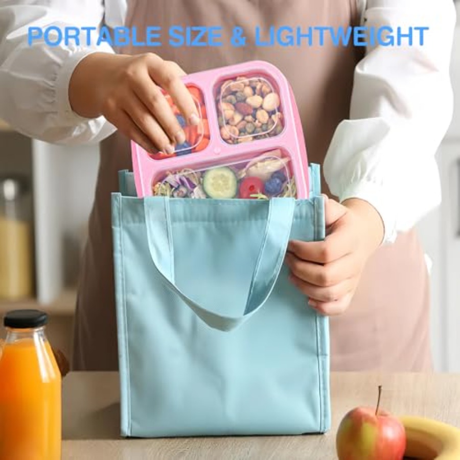 Bento Box [Portion Size], 3 Pa - Snack Container Travel incelemesi ve fiyatı