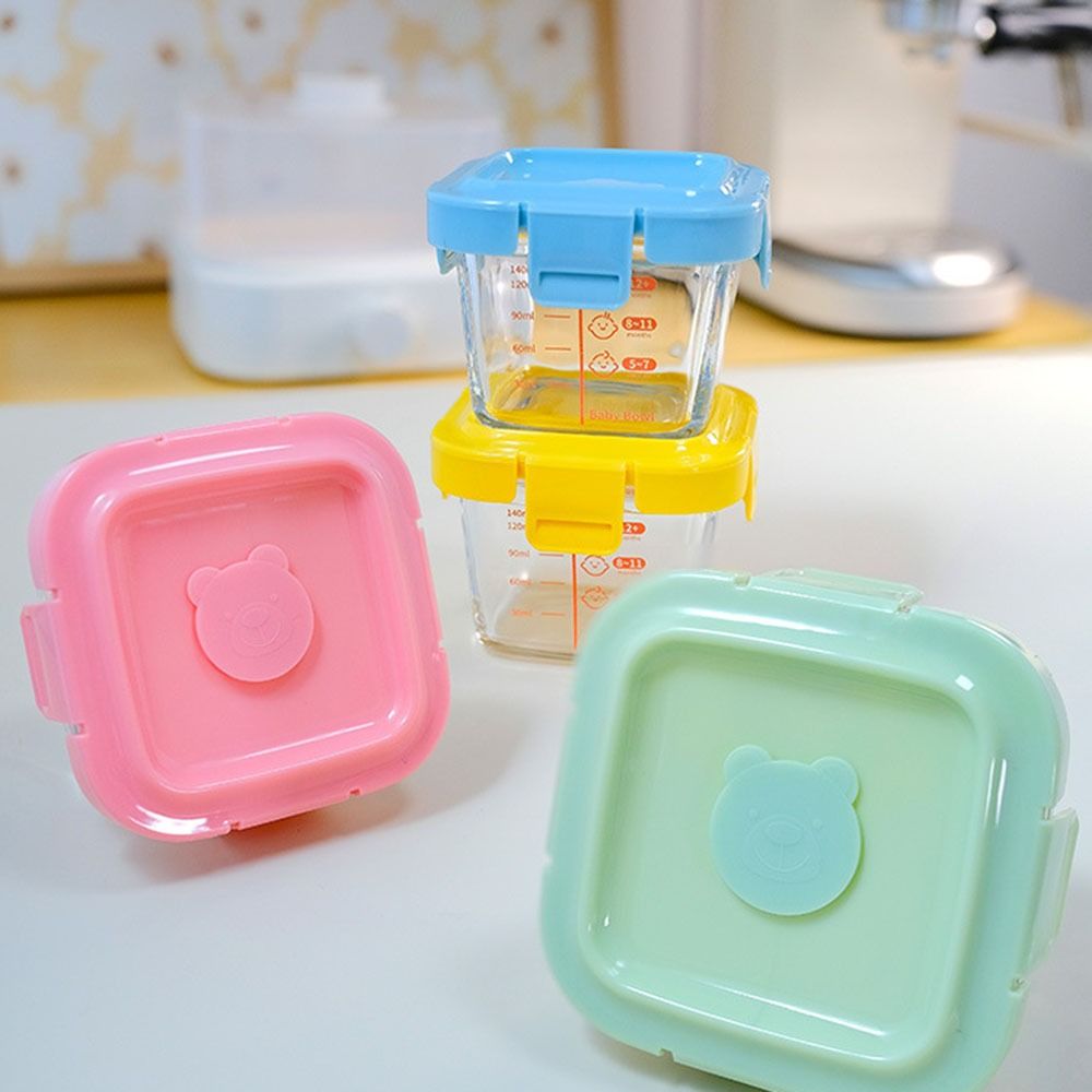 Simple 170ml Food Storage Box  - Baby Food Jars Glass incelemesi ve fiyatı