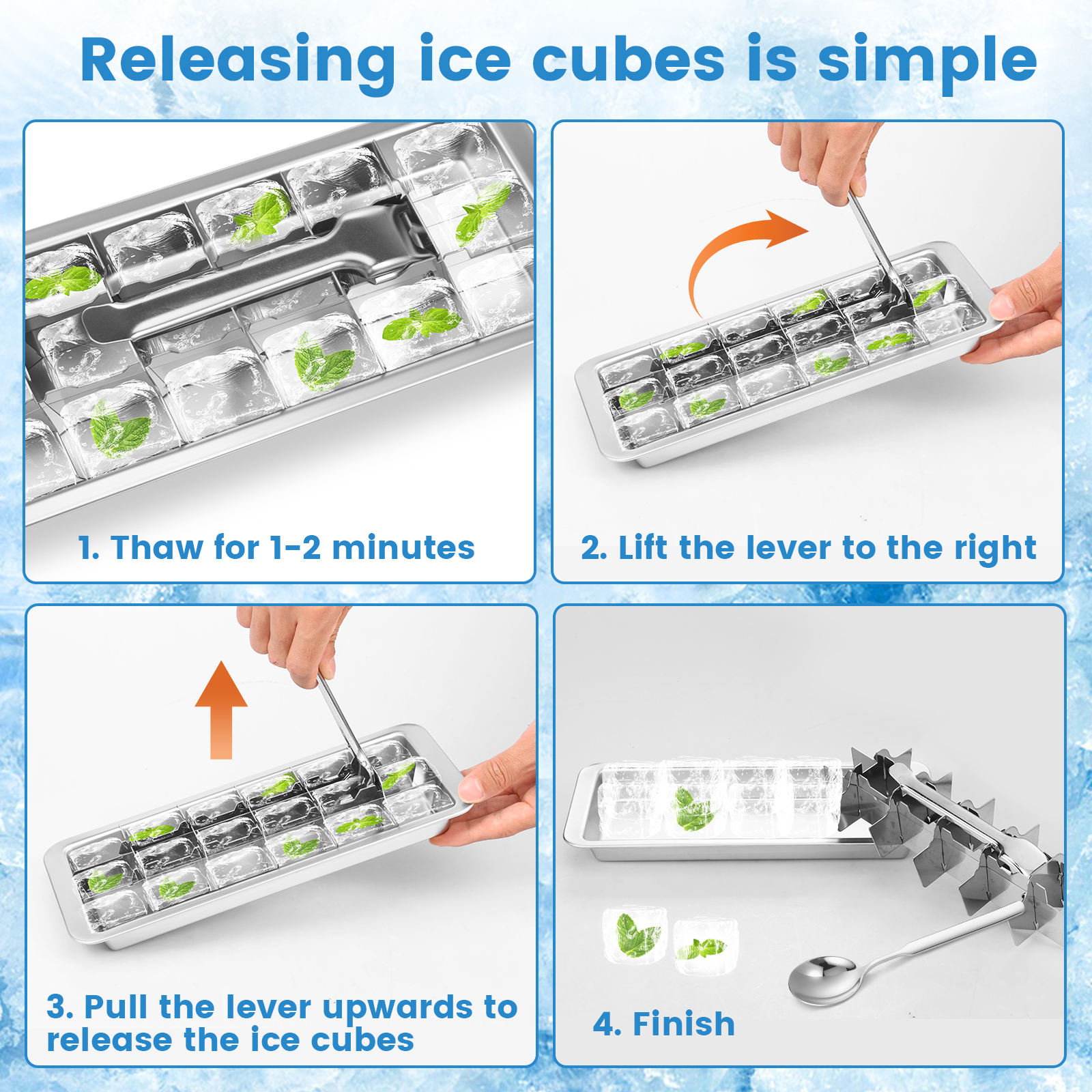 Vintage Stainless Steel Ice Cu - Veggie Baby Food incelemesi ve fiyatı