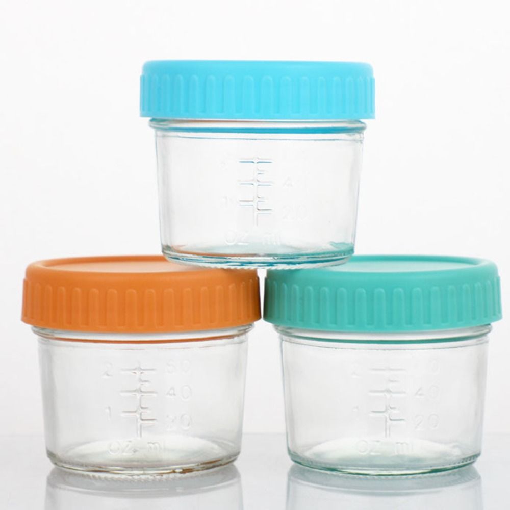 6pcs Multipurpose Glass Baby F - Baby Food Glass Containers incelemesi ve fiyatı