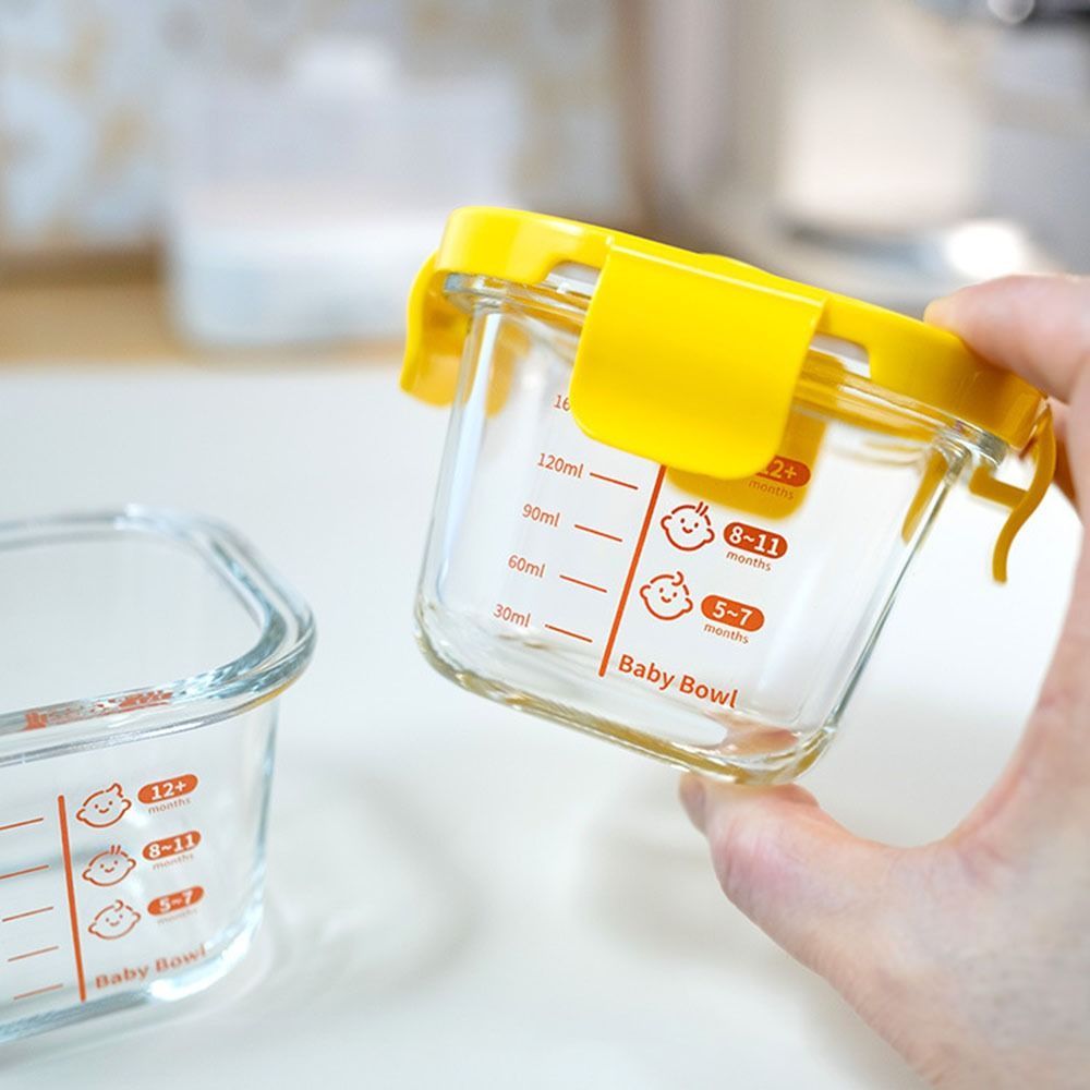 Simple 170ml Food Storage Box  - Baby Food Jars Glass incelemesi ve fiyatı