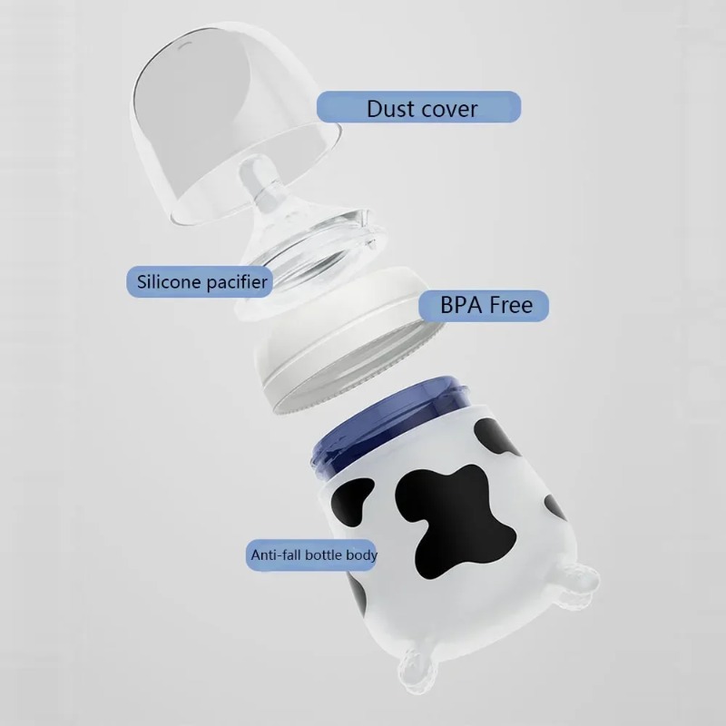 Baby Silicone Feeding Bottle I - Baby Food Glass Containers incelemesi ve fiyatı