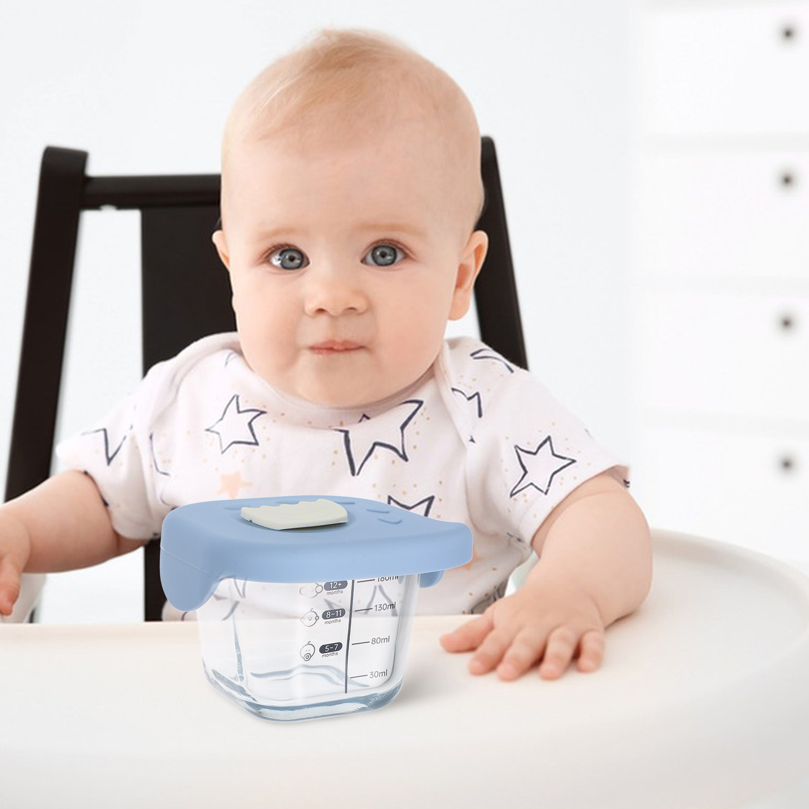 Clear Glass Baby Feeding Bowl  - Baby Food Glass Containers incelemesi ve fiyatı