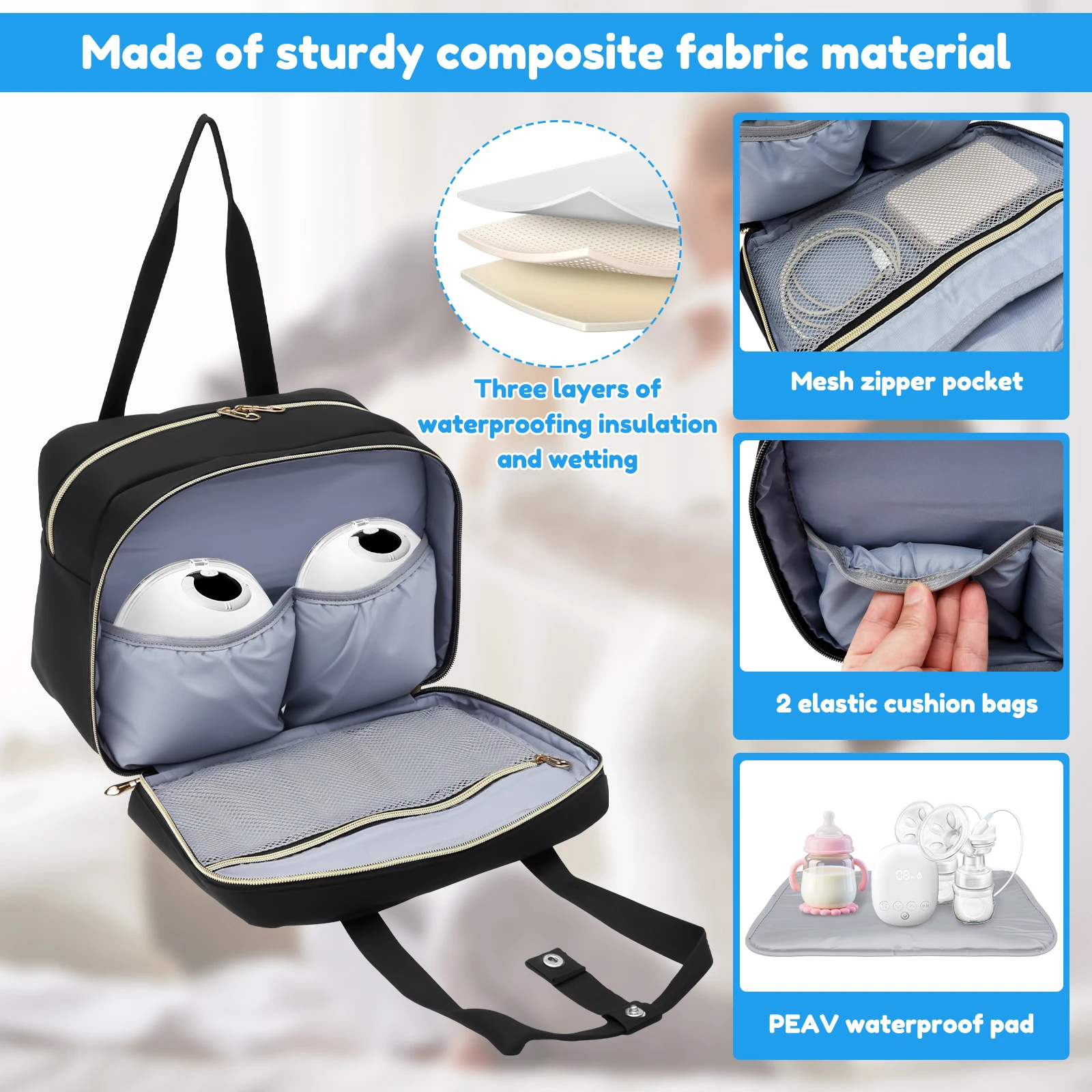 Breast Pump Storage Bag with I - Baby Food Stuff incelemesi ve fiyatı