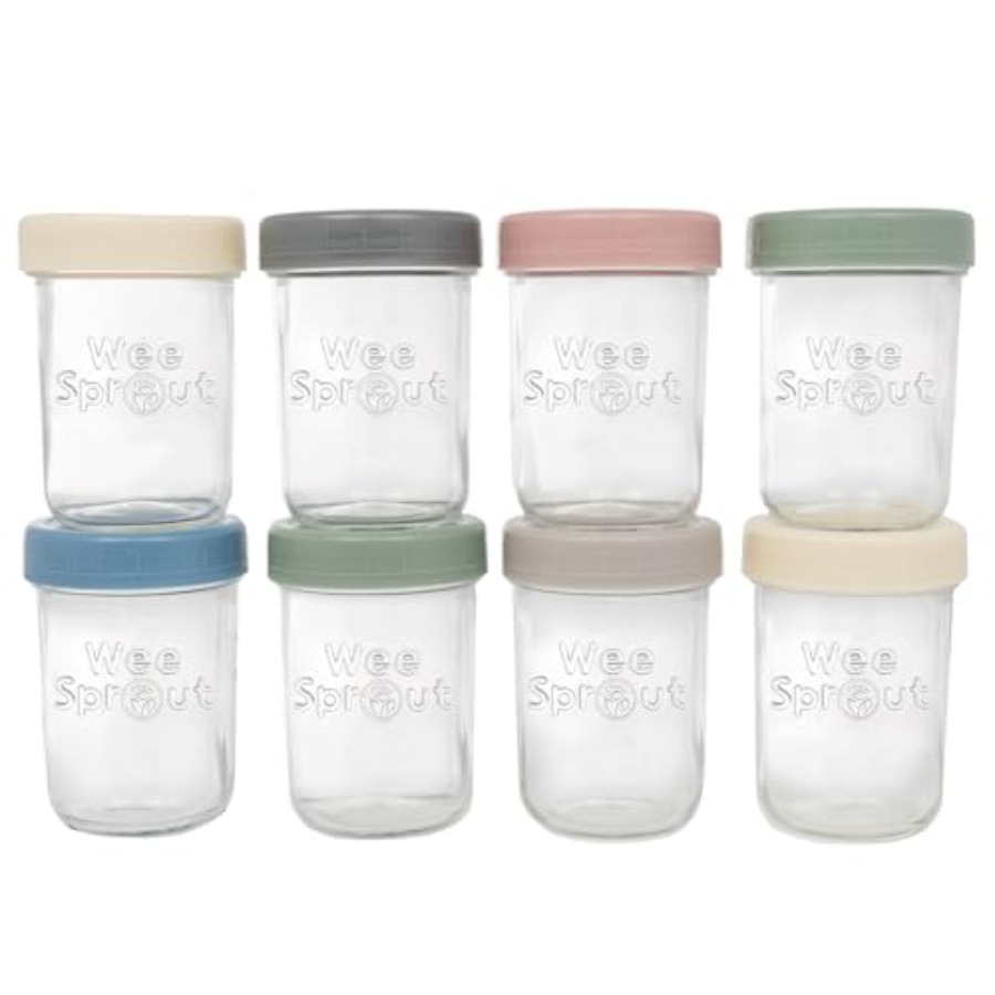 Glass Baby Food Storage Jars w - Baby Food Glass Containers incelemesi ve fiyatı