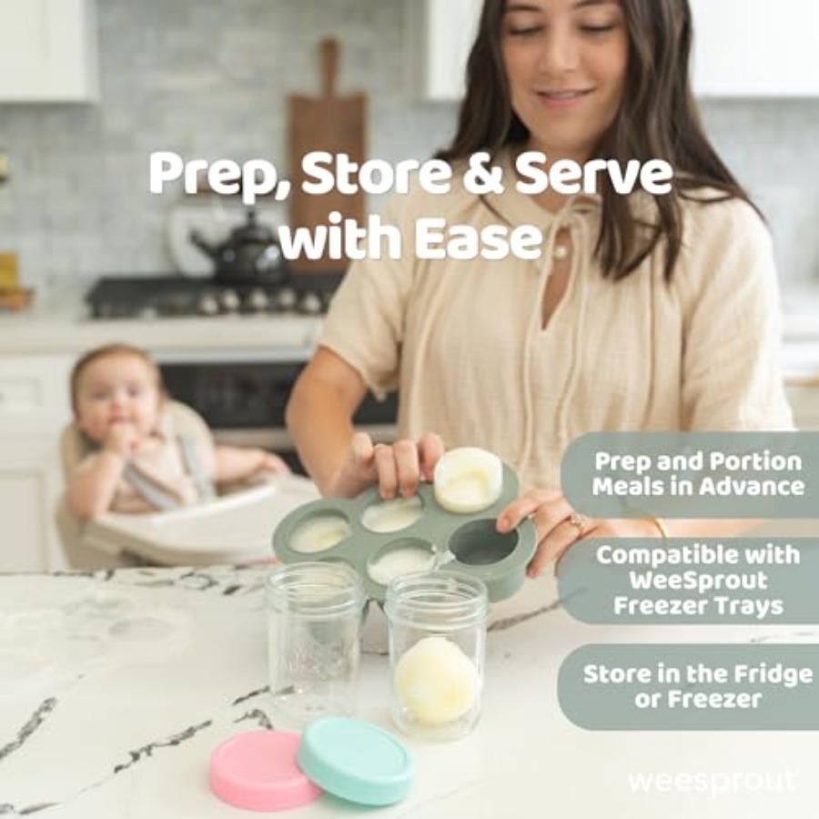 Glass Baby Food Storage Jars w - Baby Food Glass Containers incelemesi ve fiyatı