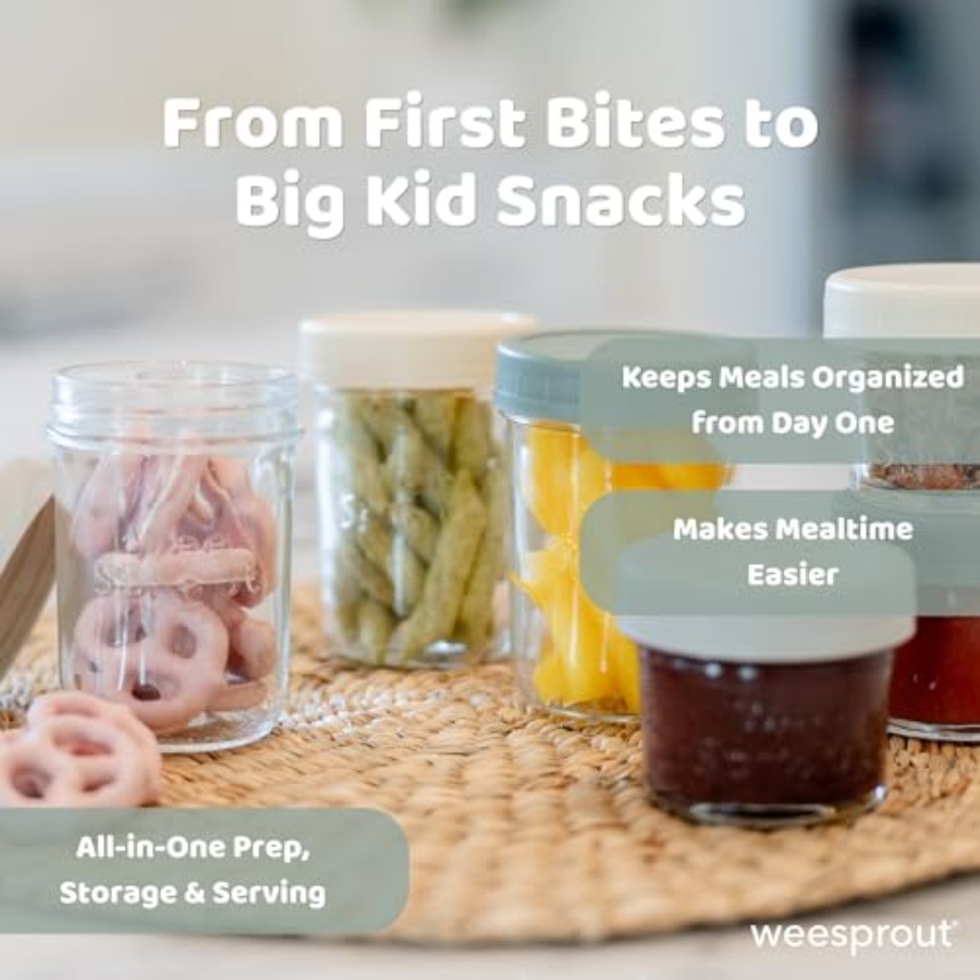 Glass Baby Food Storage Jars w - Baby Food Glass Containers incelemesi ve fiyatı