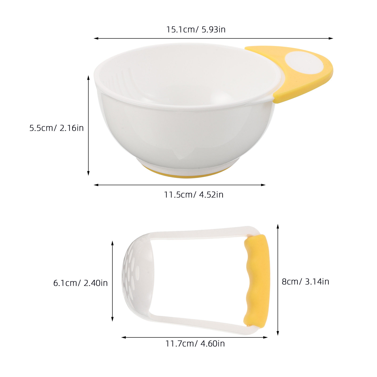 1Set Baby Food Masher Bowl Por - Baby Food For Travelling incelemesi ve fiyatı