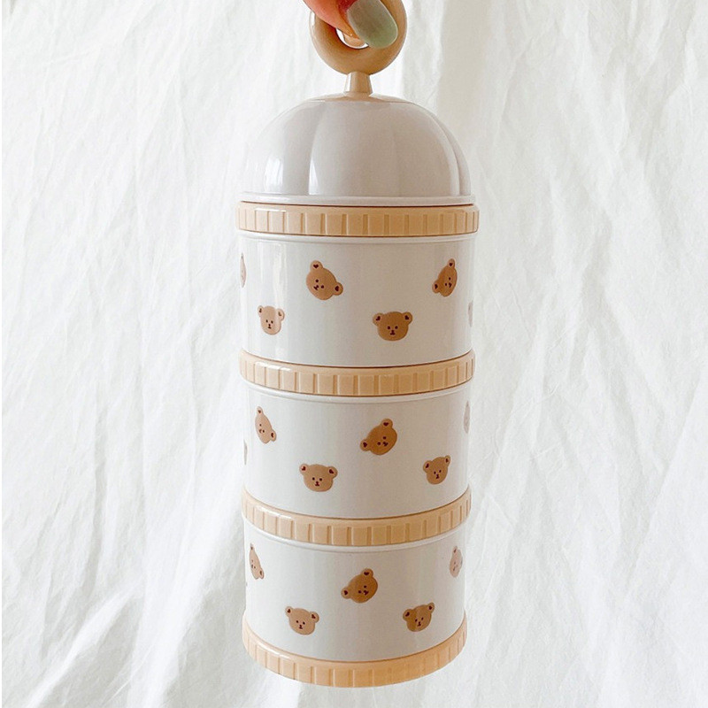 Cute Bear Milk Powder Box Baby - Baby Food In Jars incelemesi ve fiyatı