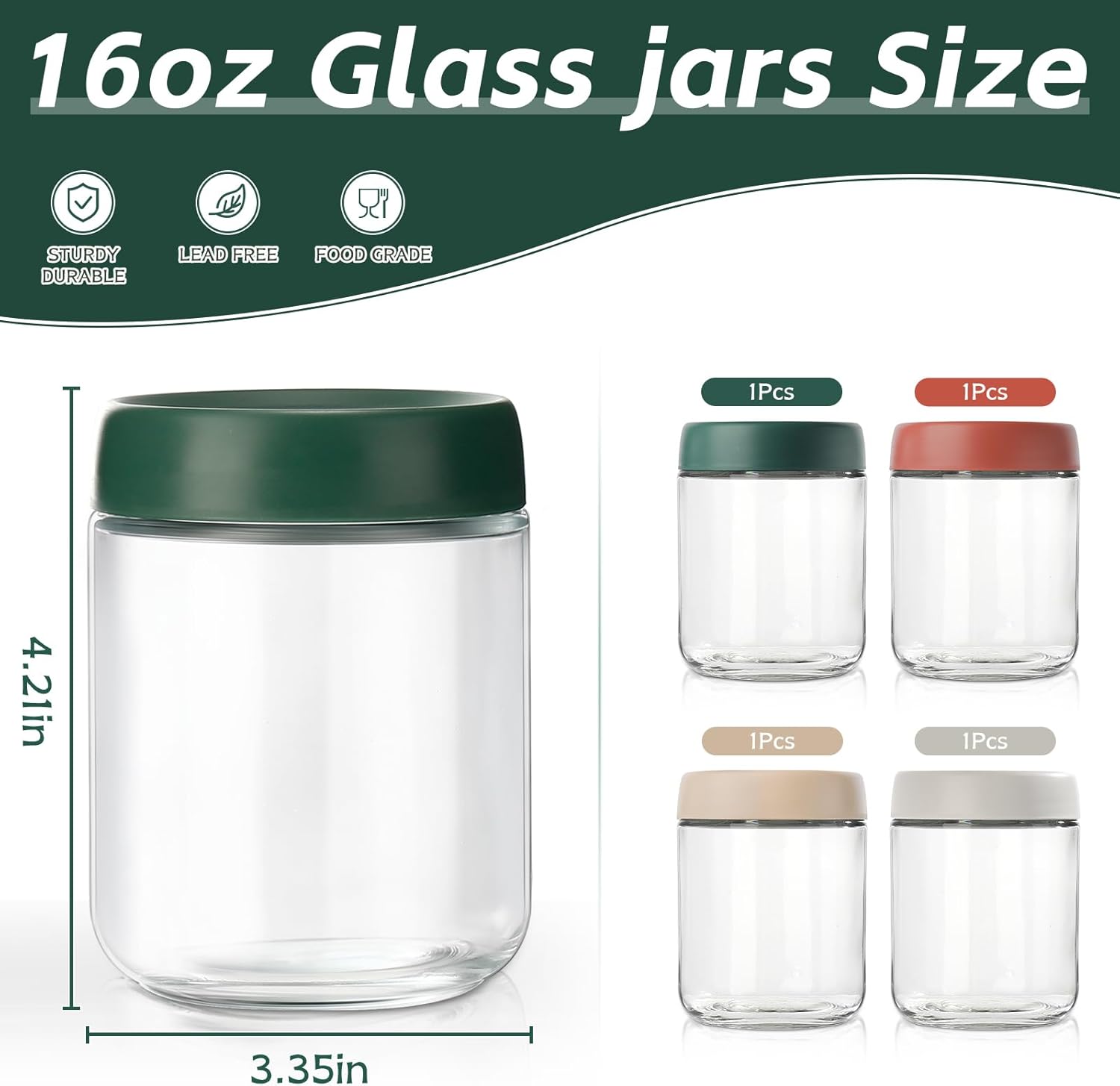 Glass Overnight Oats Container - Baby Food In Jars incelemesi ve fiyatı