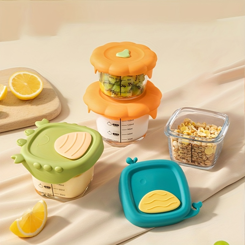 120/180ml Glass Baby Food Cont - Baby Food Glass Containers incelemesi ve fiyatı