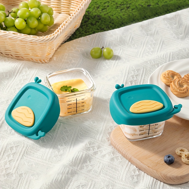 120/180ml Glass Baby Food Cont - Baby Food Glass Containers incelemesi ve fiyatı