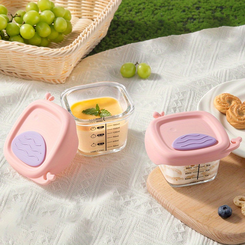 120/180ml Glass Baby Food Cont - Baby Food Glass Containers incelemesi ve fiyatı