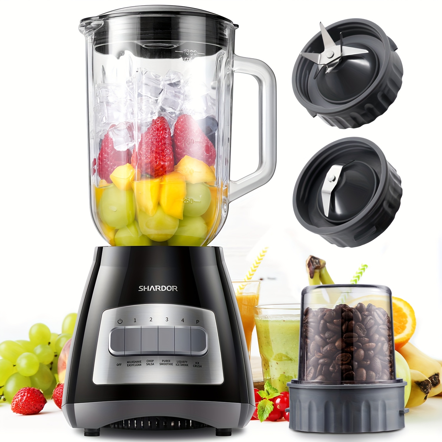 Smoothie Blender with 52 oz Gl - Baby Food In Jars incelemesi ve fiyatı