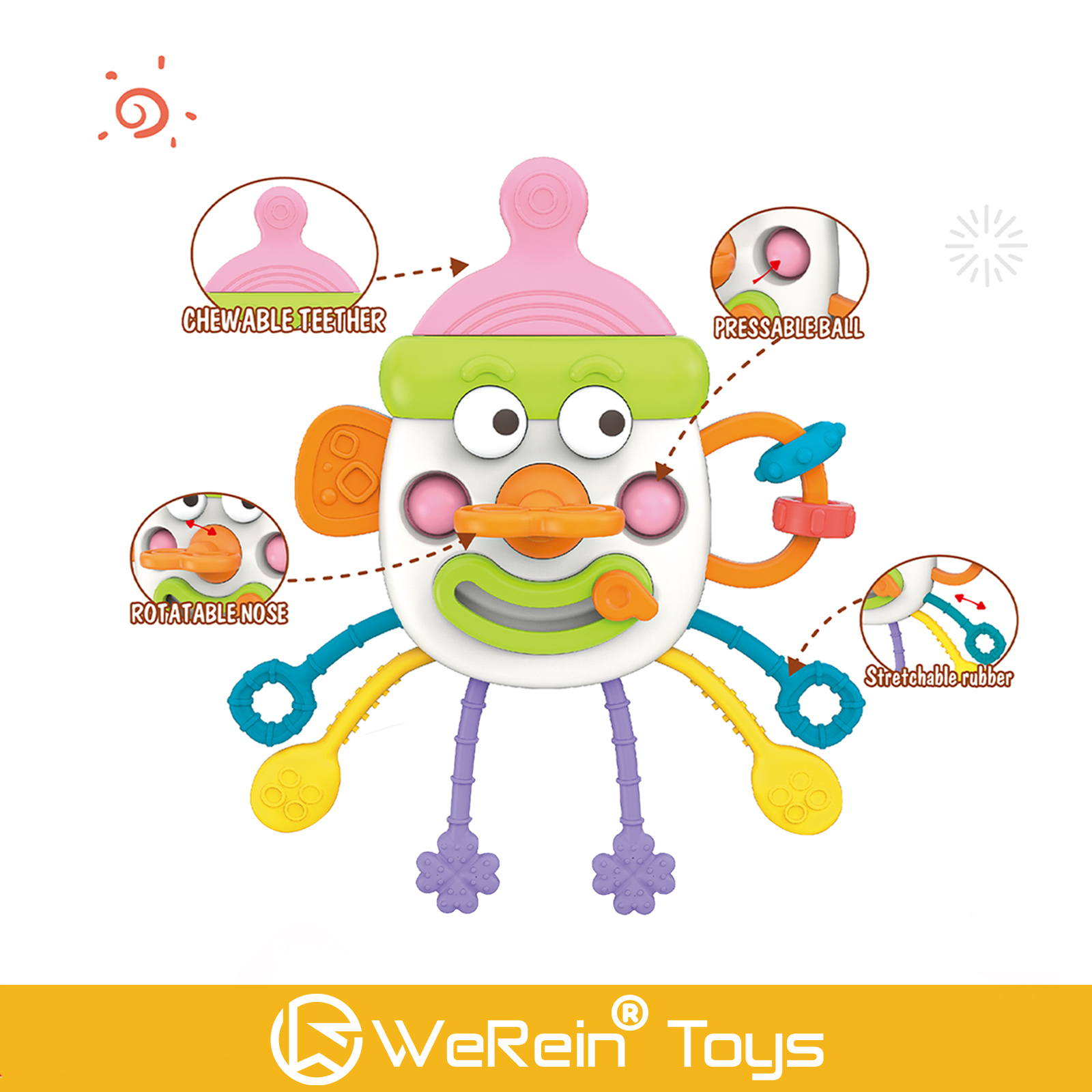 Cute Bottle Shaped Pull-out To - Baby Food Stuff incelemesi ve fiyatı