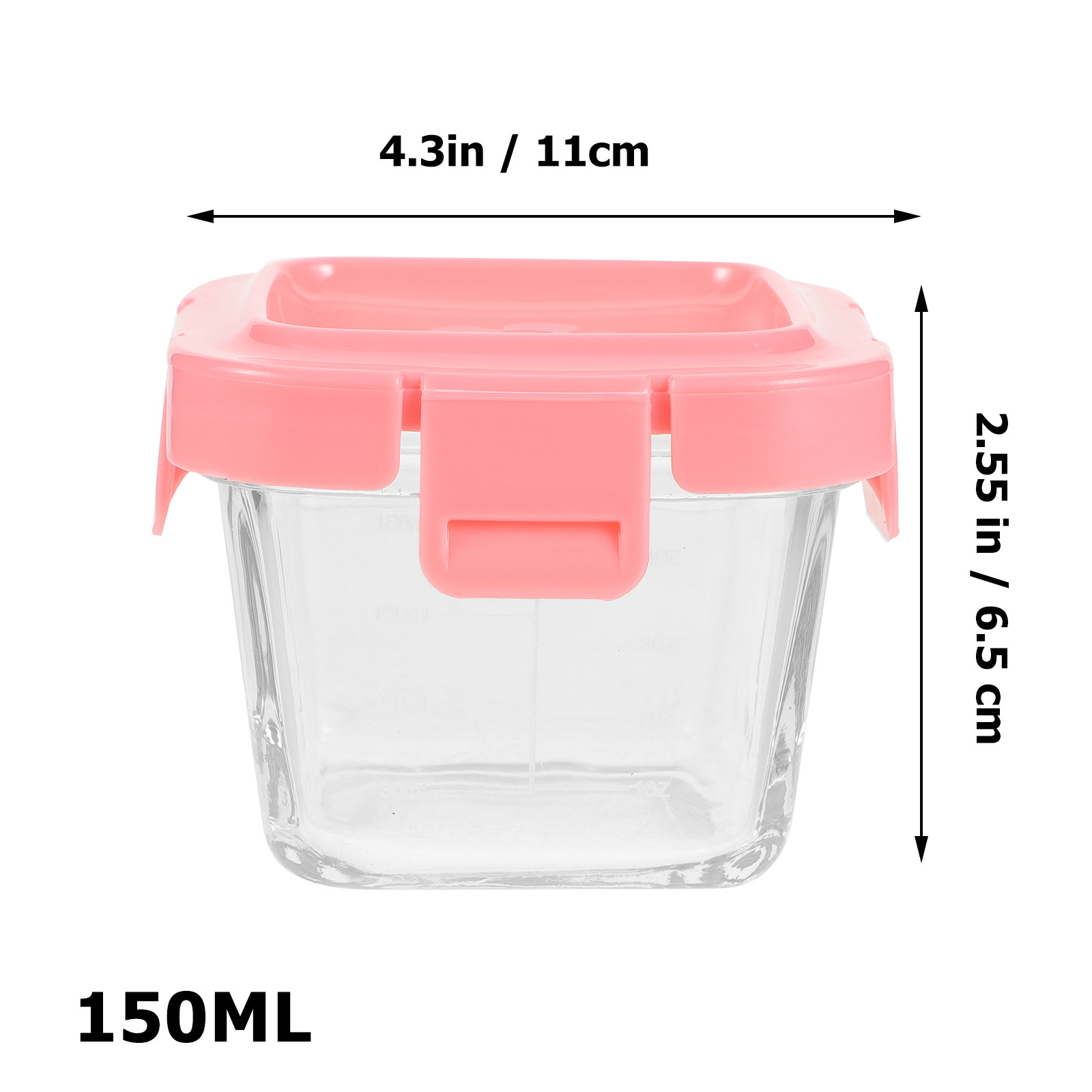2Pcs 150Ml Baby Food Sealing B - Baby Food Glass Containers incelemesi ve fiyatı