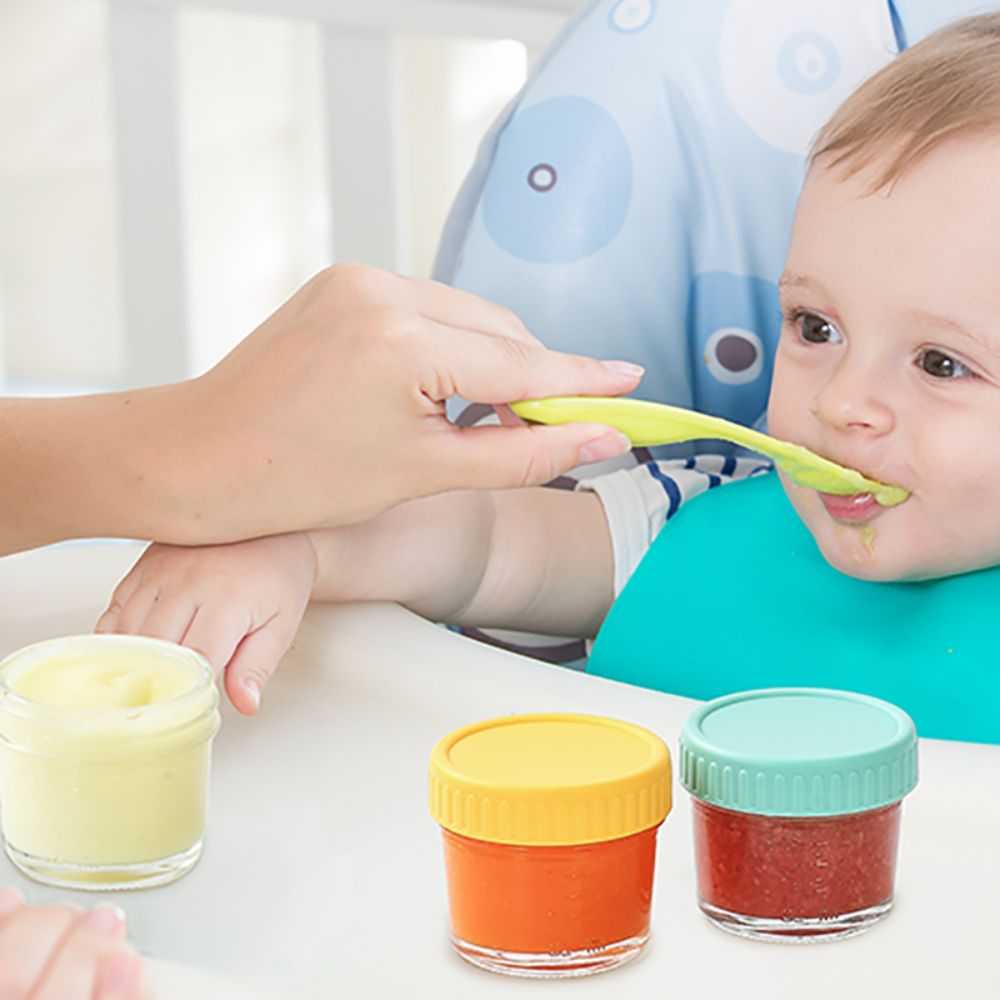 6pcs Mason Jar Glass Baby Food - Baby Food Jars Glass incelemesi ve fiyatı