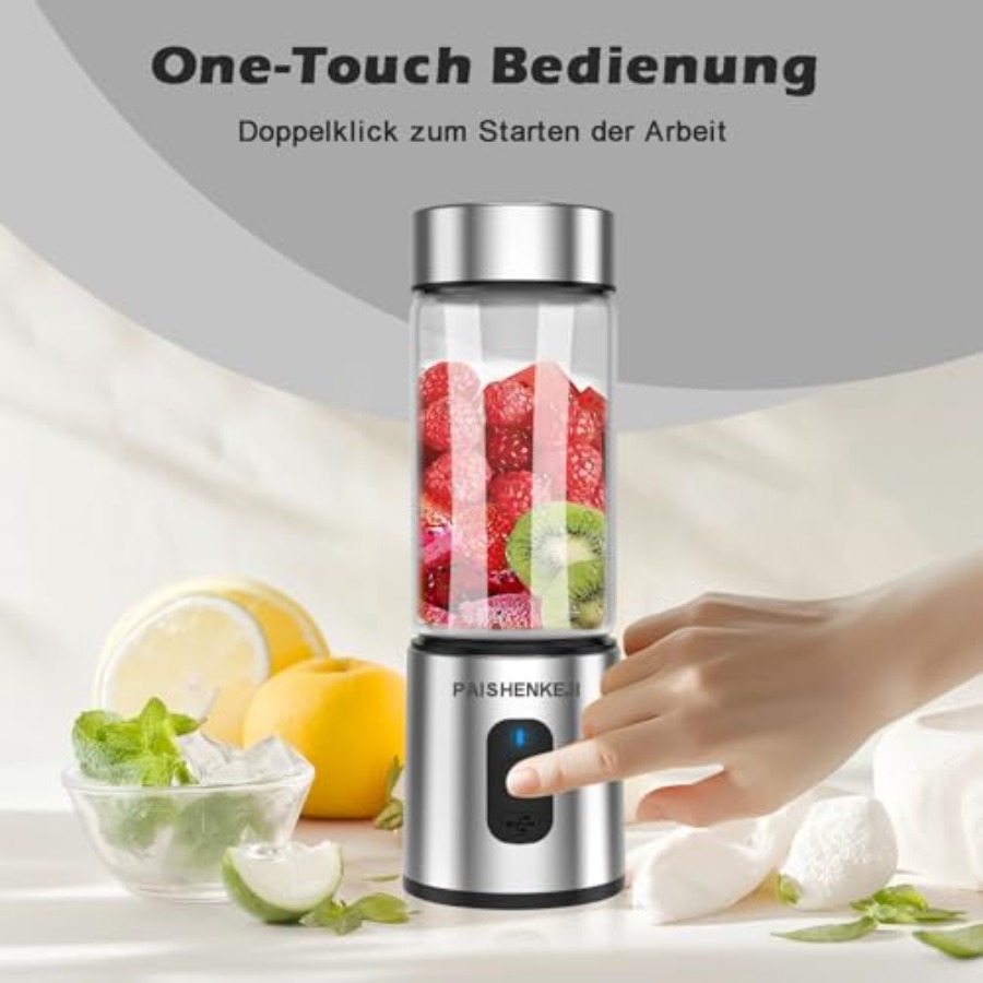 Glass Portable Blender Smoothi - Baby Food For Travelling incelemesi ve fiyatı