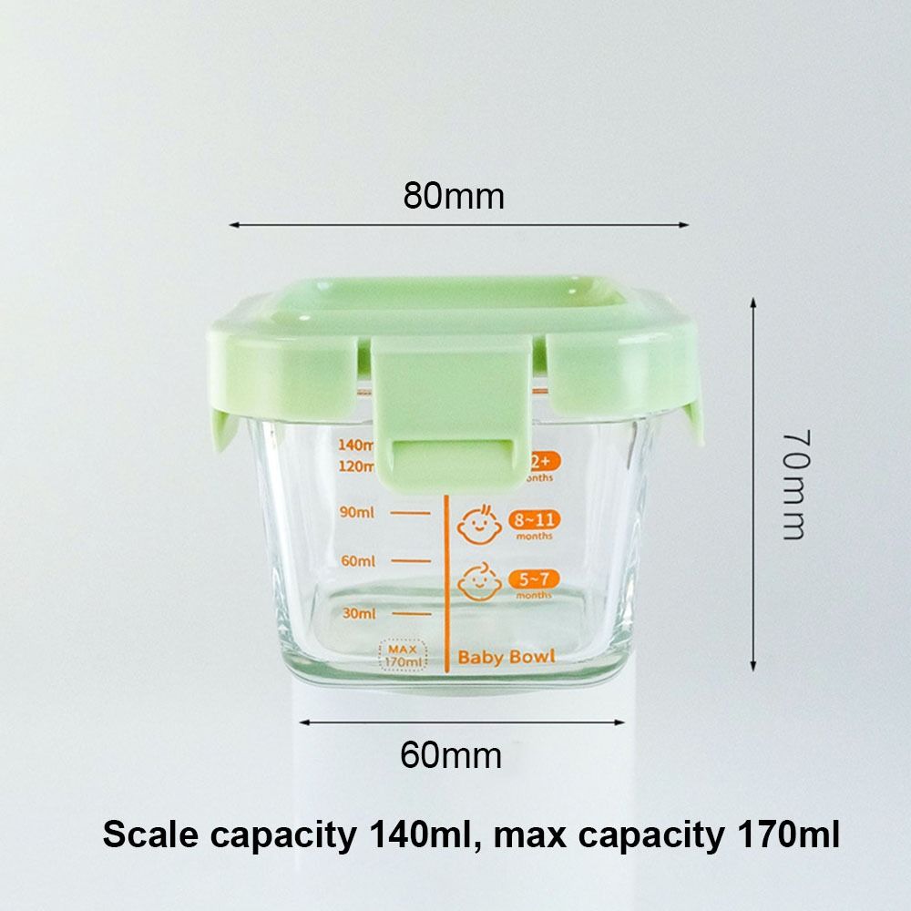 New 170ml Food Storage Box Fro - Baby Food In Jars incelemesi ve fiyatı