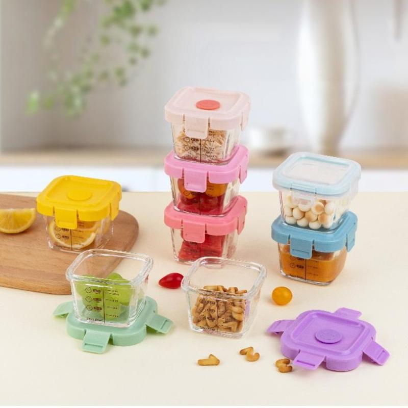 And Heat-resistant Storage Box - Baby Food Glass Containers incelemesi ve fiyatı