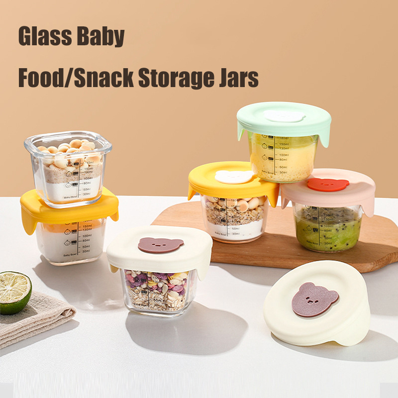 180ml Glass Baby Food Storage  - Baby Food Glass Containers incelemesi ve fiyatı