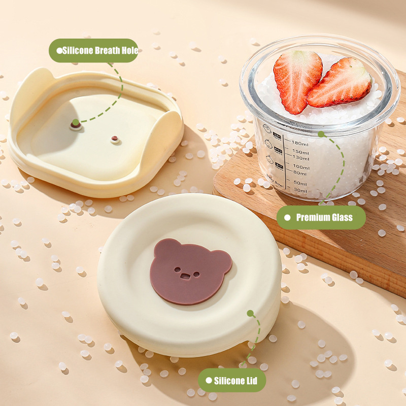 180ml Glass Baby Food Storage  - Baby Food Glass Containers incelemesi ve fiyatı