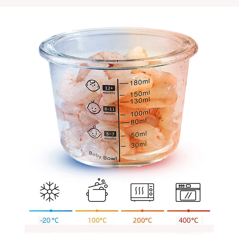 180ml Glass Baby Food Storage  - Baby Food Glass Containers incelemesi ve fiyatı