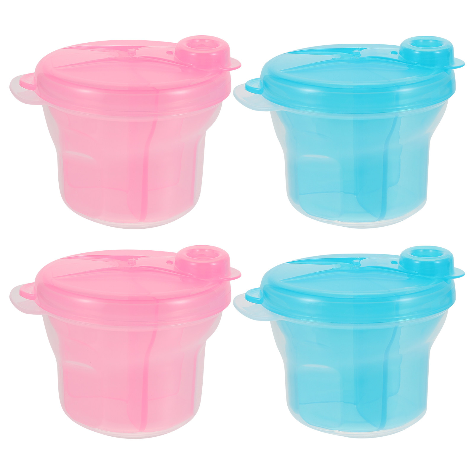 4Pcs Milk Powder Dispenser Rot - Baby Food For Travelling incelemesi ve fiyatı