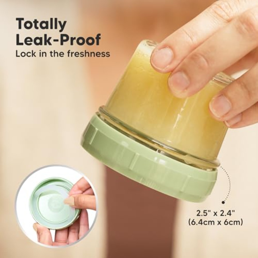 KeaBabies 6pk 4oz Glass Baby F - Baby Food Jars Glass incelemesi ve fiyatı