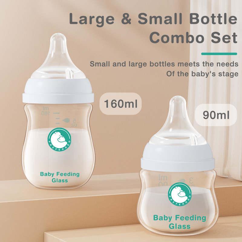 TOP Sale Baby Bottles Newborn  - Baby Food Glass Containers incelemesi ve fiyatı