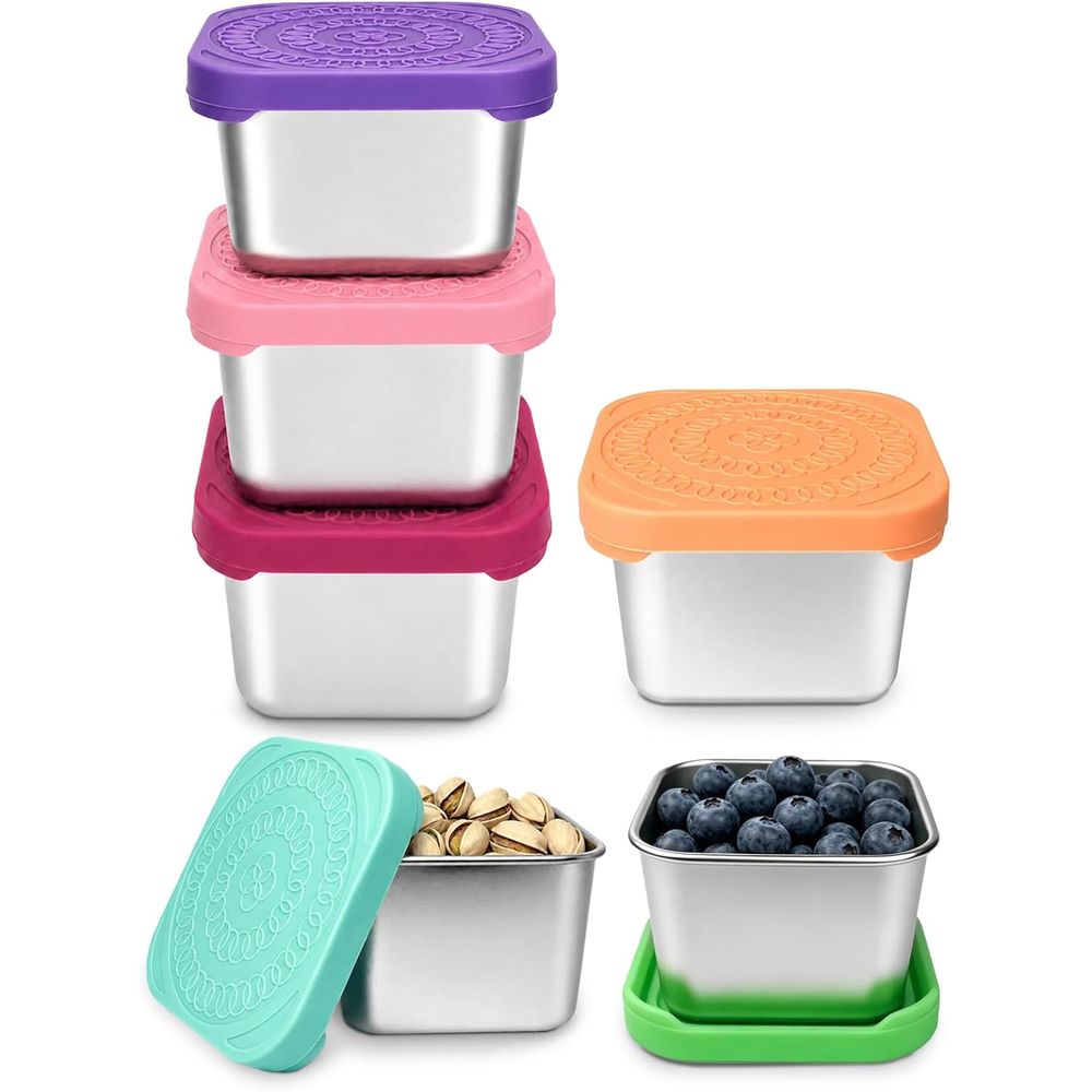 6 Pack 6oz Stainless Steel Tod - Snack Container Travel incelemesi ve fiyatı
