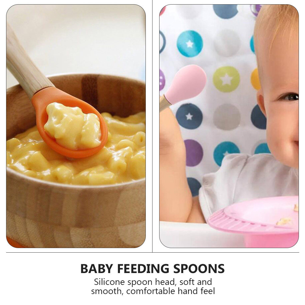 6Pcs Baby Training Spoons Sili - Baby Food Little Spoon incelemesi ve fiyatı