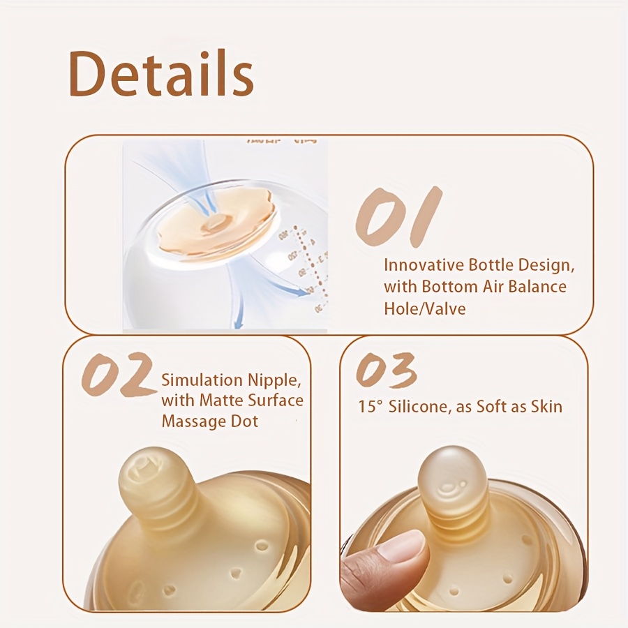 Glass Baby Bottle Wide Neck An - Baby Food Glass Containers incelemesi ve fiyatı