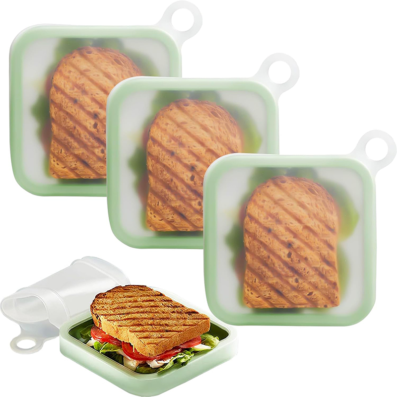 Silicone Sandwich Toast Bento  - Snack Container Travel incelemesi ve fiyatı