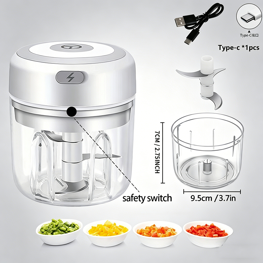 250ml Mini Electric Garlic Cho - Veggie Baby Food incelemesi ve fiyatı