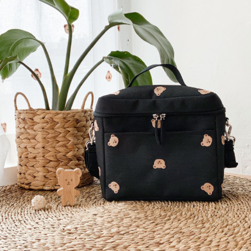 Bear Embroidery Baby Stroller  - Baby Food Stuff incelemesi ve fiyatı