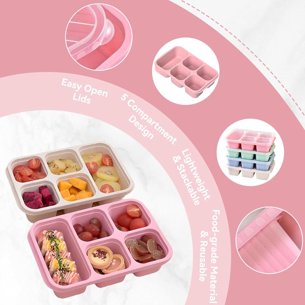 Bento Lunch Box with Reusable  - Snack Container Travel incelemesi ve fiyatı