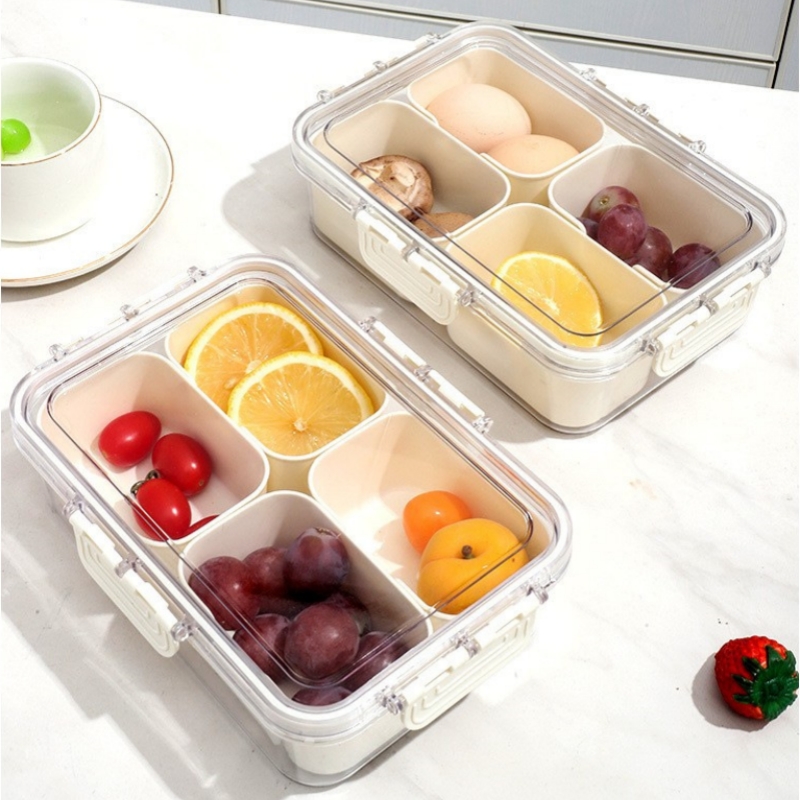Clear 8/4-Compartment Snack Co - Snack Container Travel incelemesi ve fiyatı